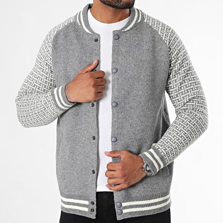 MTX - Chaqueta 6660 Gris Blanco