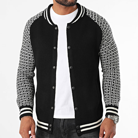 MTX - Chaqueta 6660 Negro Blanco