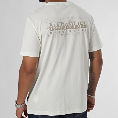 Napapijri - Tee Shirt Albula A4I34 Blanc