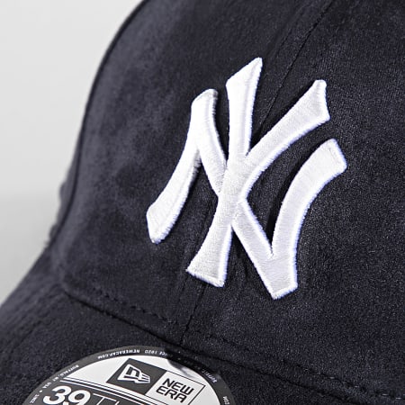 New Era - Faux Suede 39Thirty NY Cap 60565376 Azul Marino