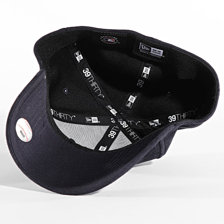 New Era - Cappello 39Thirty NY in ecopelle scamosciata 60565376 blu navy