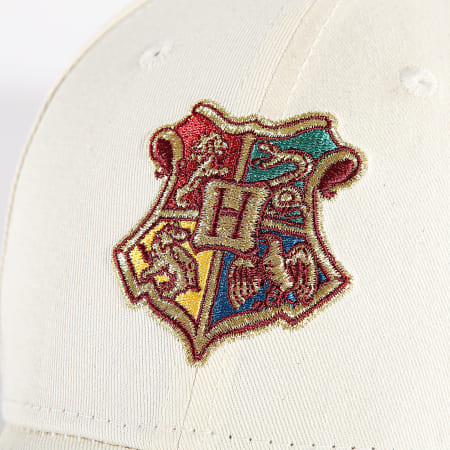 New Era - Harry Potter 9Forty Gorra Hogwarts WB 60565348 Beige Oro