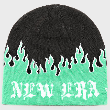 New Era - Berretto con teschio in fiamme 60565453 Nero Verde