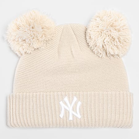 New Era - Damesmuts Double Pom NY 60565452 Beige