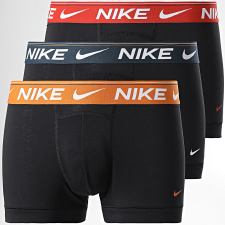 Nike - Dri-Fit Ultra Comfort Boxer Juego de 3 KE1256 Negro