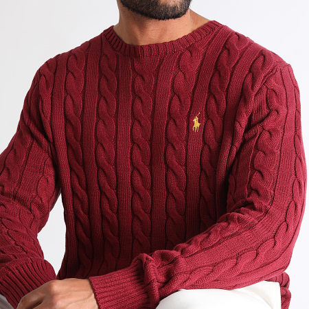 Polo Ralph Lauren - Originele Speler Trui Bordeaux