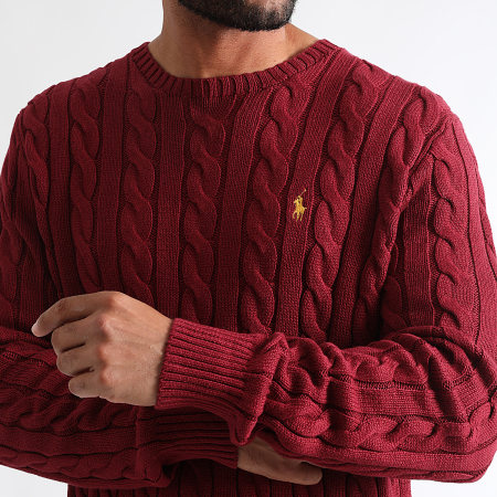 Polo Ralph Lauren - Originele Speler Trui Bordeaux