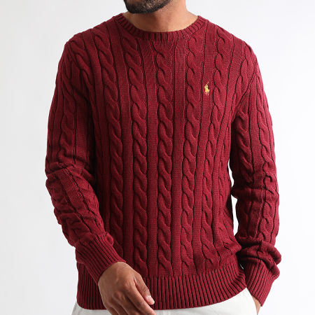 Polo Ralph Lauren - Originele Speler Trui Bordeaux