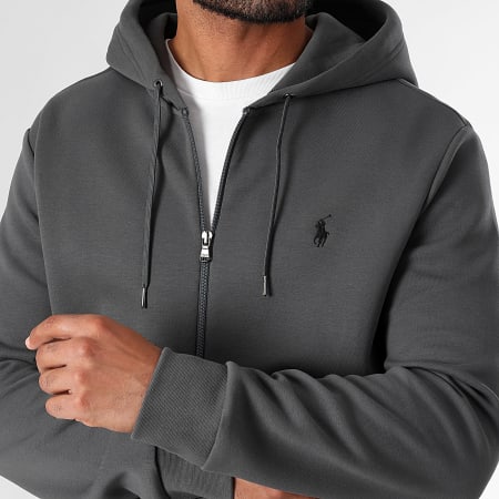 Polo Ralph Lauren - Sudadera con capucha y cremallera Original Player Gris carbón