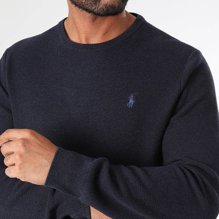 Polo Ralph Lauren - Originele Player Navy Gebreide Sweater