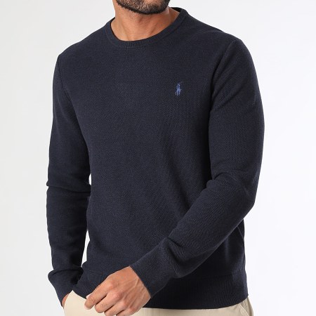 Polo Ralph Lauren - Originele Player Navy Gebreide Sweater