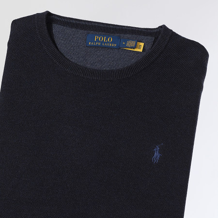 Polo Ralph Lauren - Originele Player Navy Gebreide Sweater