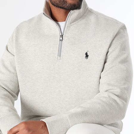 Polo Ralph Lauren - Felpa Original Player con cerniera, grigio erica