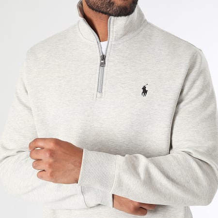 Polo Ralph Lauren - Original Player Sweatshirt met rits Heather Grey