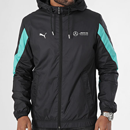 Puma - MAPF1 Chaqueta con capucha y cremallera 626974 Negro