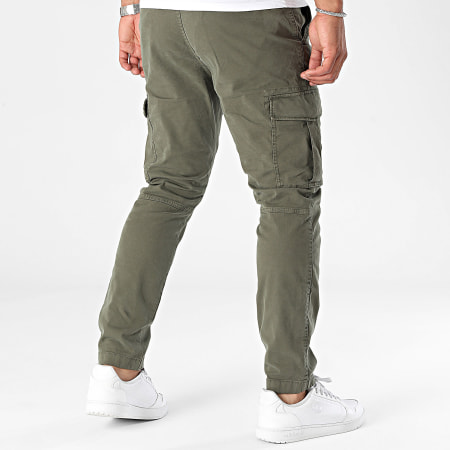 Tommy Jeans - Pantalon Cargo Austin 0750 Vert Kaki