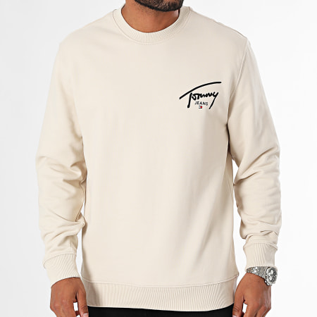 Tommy Jeans - Sweat Crewneck Entry Graphic 9230 Beige