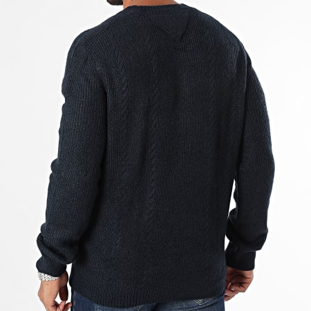 Tommy Jeans - Maglione a cavi 9440 blu navy