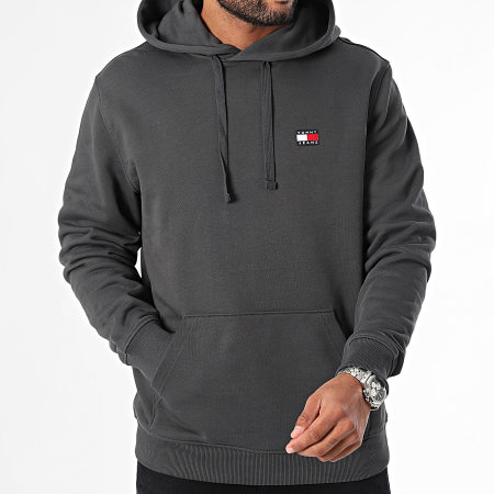 Tommy Jeans - Sudadera con capucha Badge 7988 Gris marengo