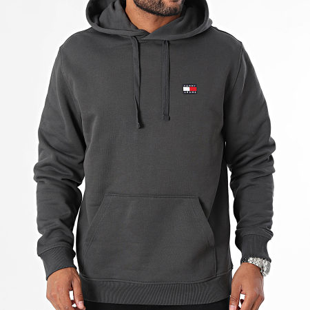 Tommy Jeans - Sudadera con capucha Badge 7988 Gris marengo