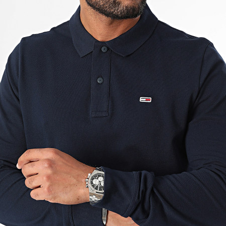 Tommy Jeans - Polo Slim Manga Larga 8309 Azul Marino