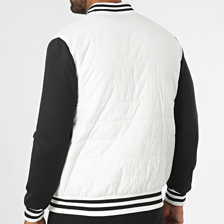 Zayne Paris  - Ensemble Veste Et Pantalon Jogging Blanc Noir
