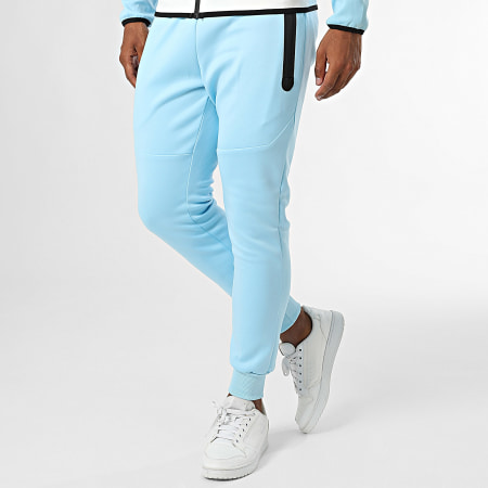 Zayne Paris  - Lichtblauwe Zip Hoodie en Joggingbroek Set