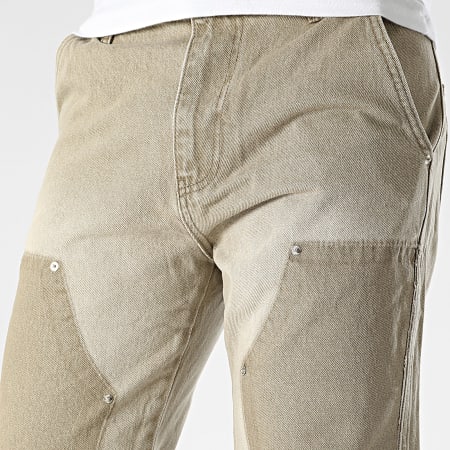 2Y Premium - Jeans beige dal taglio regolare