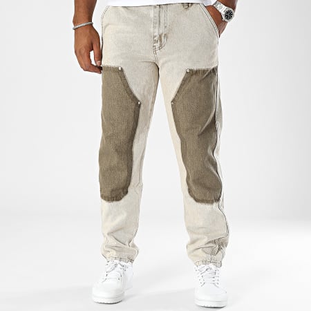 2Y Premium - Jeans Regular Fit Beige