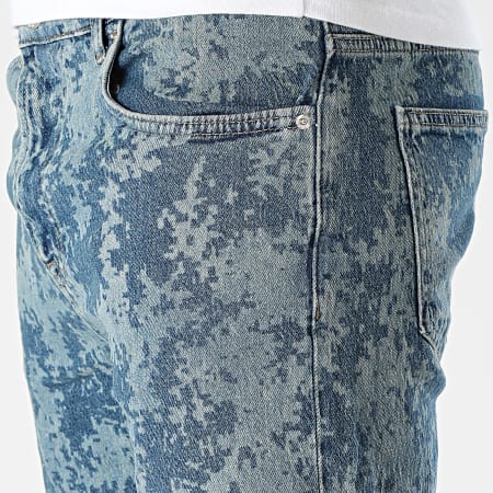 2Y Premium - Jeans blu in denim dal taglio regolare