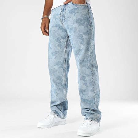 2Y Premium - Blauwe Denim Relaxed Fit Jeans