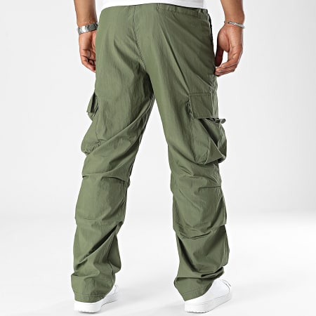 2Y Premium - Baggy Fit Cargo Broek Khaki Groen