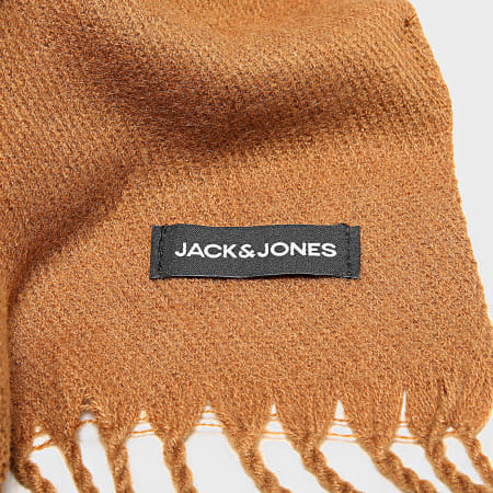 Jack And Jones - Sciarpa tinta unita color cammello