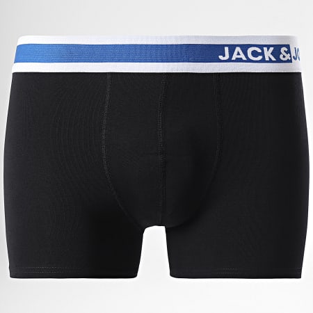 Jack And Jones - Juego de 10 Jimmy Solid Boxers Negro Azul Real Naranja Gris Bordeau Verde Caqui