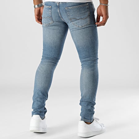 Jack And Jones - Vaqueros pitillo Liam Original Blue Denim