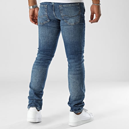 Jack And Jones - Glenn Original Blauwe Denim Slim Jeans