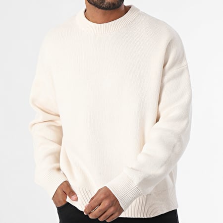 Jack And Jones - Kobe Beige Oversize Trui