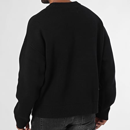 Jack And Jones - Kobe Oversize Trui Zwart