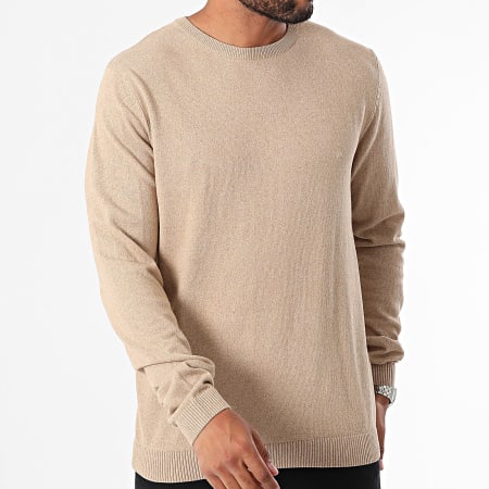 JJREBEL - Maglia Callum beige