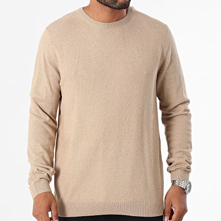 JJREBEL - Maglia Callum beige