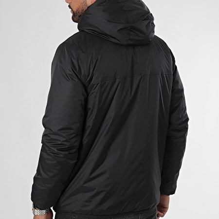K-Way - Le Vrai 3.0 Claude Orsetto Hooded Parka K3118TW Zwart