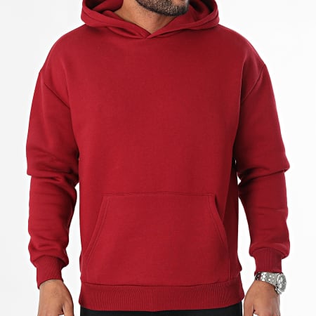 MTX - Sudadera con capucha ZT1008 Burdeos