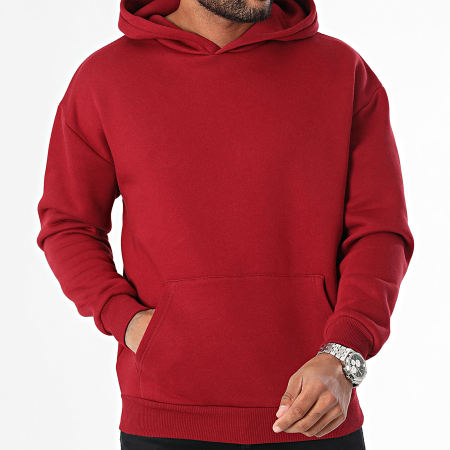 MTX - Sudadera con capucha ZT1008 Burdeos