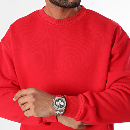 MTX - Sweater met ronde hals ZT1009 Rood