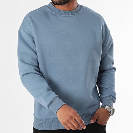 MTX - Sweatshirt met ronde hals ZT1009 Blauw Grijs