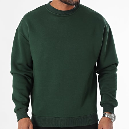 MTX - Sudadera con cuello redondo ZT1009 Bottle Green