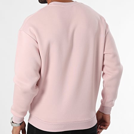 MTX - Sudadera de cuello redondo ZT1009 Rosa