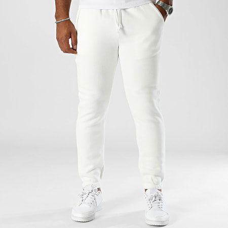 MTX - Pantalones de chándal blancos