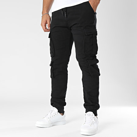 MTX Pantaloni cargo neri Ryses