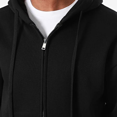 MTX - Sudadera con cremallera ZT1010 Negro